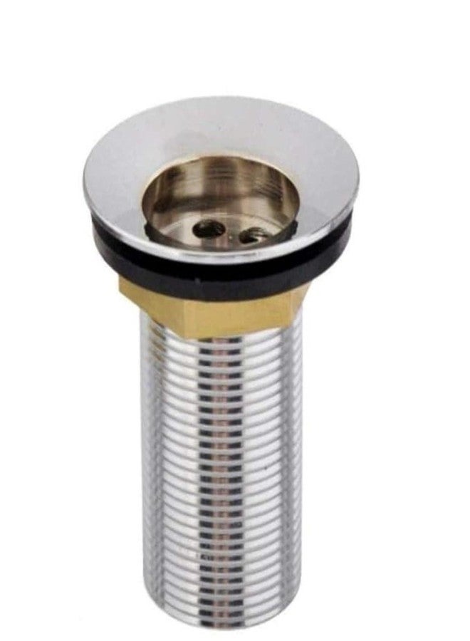 NEW WARE Full Thread Stainless Steel Waste Coupling | Wash Basin Sink Drain Connector | Leak Proof Plumbing Fitting - Image 1